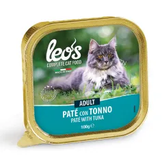 LEO'S CAT WITH FISH 100GR*32.