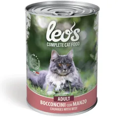 LEO'S CAT WITH BEEF 415GR*24.