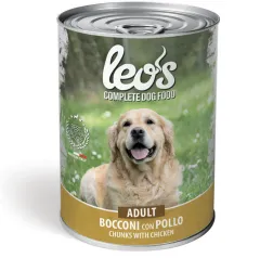 LEO'S DOG CHICKEN 415GR*24.