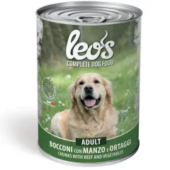 LEO'S DOG MEAT AND VEGETABLES 415GR*24.