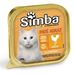SIMBA CAT POULET 100GR*32