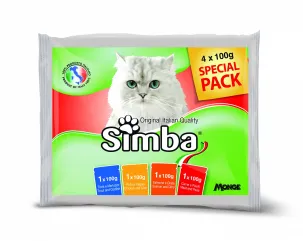 SIMBA CHAT POCHONS 100 GR*13