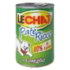LE CHAT RICCO PATÉ AVEC LAPIN 400GR*24