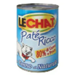 LE CHAT RICCO PATÉ AVEC THON NATUREL 400GR*24