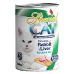 SPECIAL CAT MOUSSE LAPIN/FOIE 400G*24