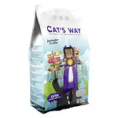 CAT'S WAY 5L WHITE COMPACT CAT LITTER (LAVANDER )
