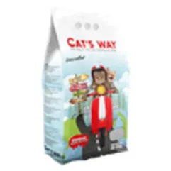 CAT'S WAY 5L UNSCENTED PARFUM WHITE COMPACT CAT LITTER (NATURAL )