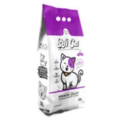 SOFTCAT 10LT WHITE BENTONITE CAT LITTER (LAVENDER)