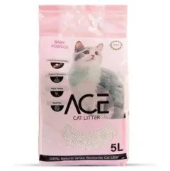 ACE CAT LITTER BABY POWDER 5 L