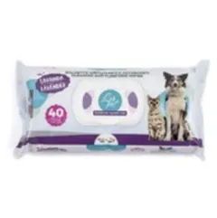 LINGETTES HYGIÉNIQUES ET NETTOYANTES 40 PCS À LA LAVANDE
