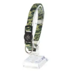 COLLIER POUR CHATS IMPRIMÉ CAMOUFLAGE COULEURS ASS.