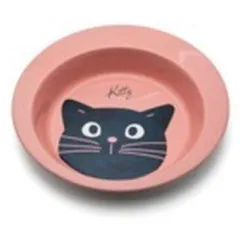 GAMELLE POUR CHATS KITTY EN ACIER INOXYDABLE ÉMAILLÉ COULEURS…