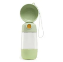 GOURDE MULTIFONCTION HAPPYTRAVEL BLANC 400 ML BOISSON/200 ML NOURRITURE