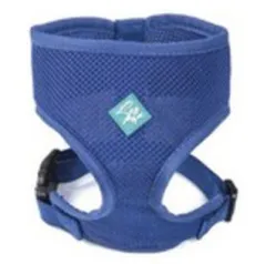 HARNAIS DOUX EN MAILLE BLEU L 48-58 CM