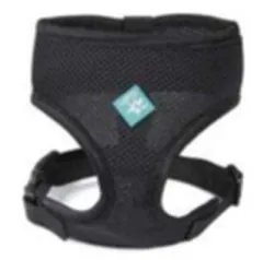 HARNAIS DOUX EN MAILLE NOIR L 48-58 CM