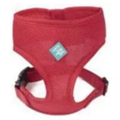 HARNAIS DOUX EN MAILLE ROUGE XL 51-74 CM