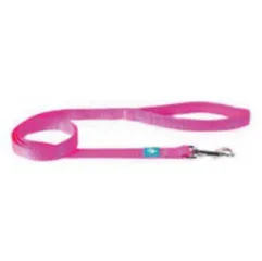 LAISSE EN NYLON ROSE FLUO L 120X2,5 CM