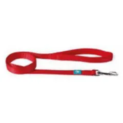 LAISSE EN NYLON ROUGE XS-S 120X1,5 CM