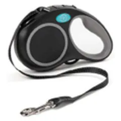 LAISSE RÉTRACTABLE M NOIR 5 M