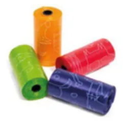 SACS HYGIÉNIQUES COULEURS ASSORTIES 8X20PCS